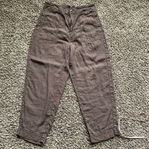 AE High-Waisted Utility Crop Tapered Pant